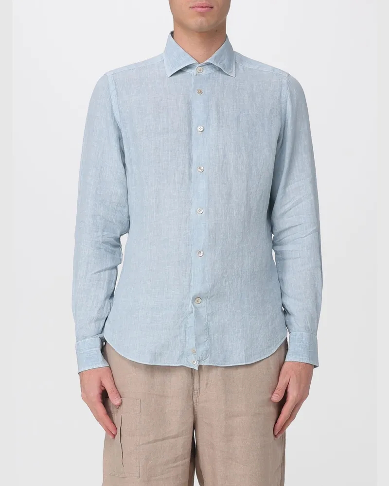 Eleventy Hemd herren Hellblau