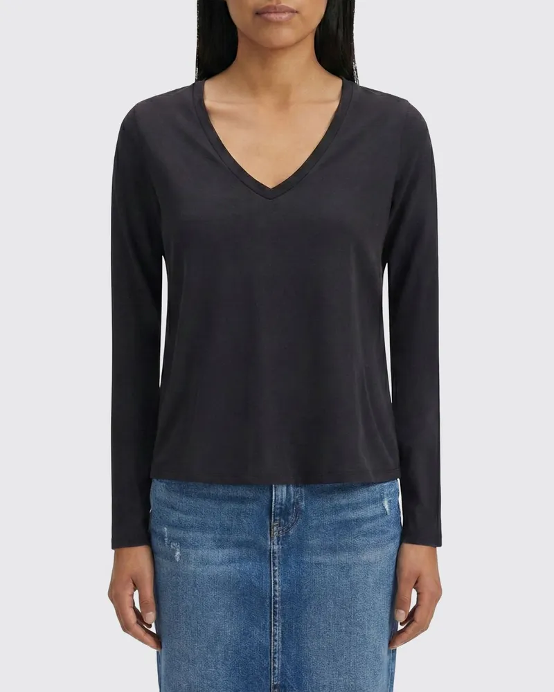 James Perse T-shirt damen Schwarz