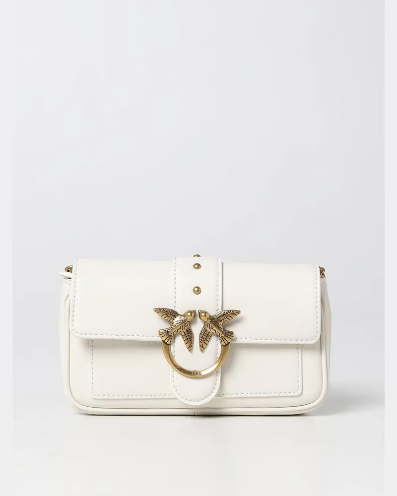 Pinko Schultertasche damen Weiß