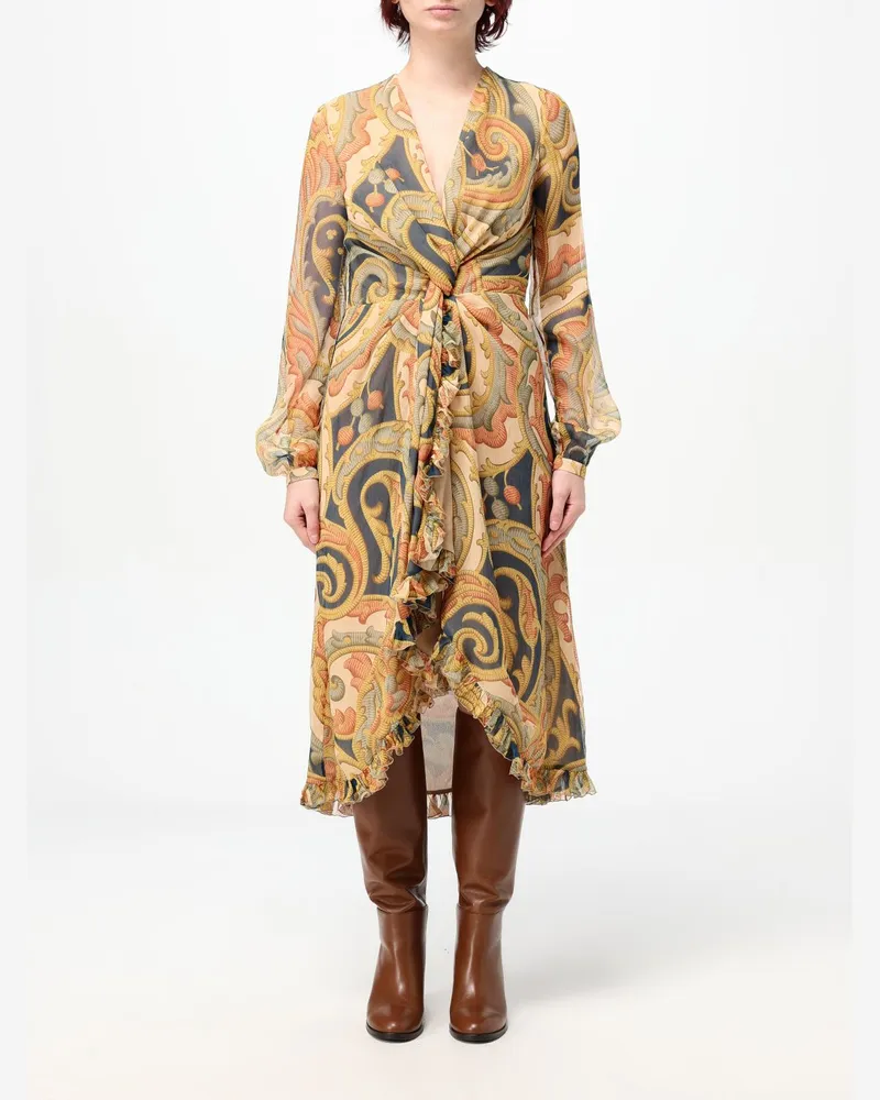 Etro Kleider damen Blau