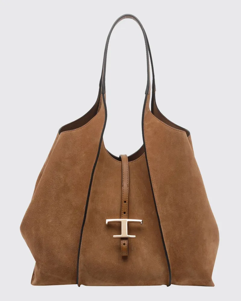 TOD'S Schultertasche damen Burnt