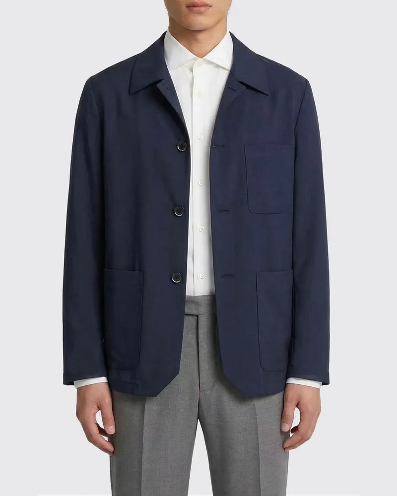 BARENA Jacke herren Blau