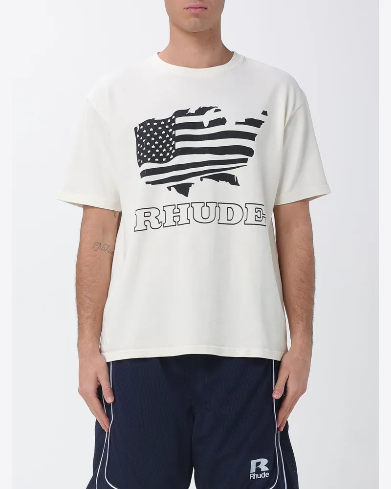 RHUDE T-shirt herren Weiß