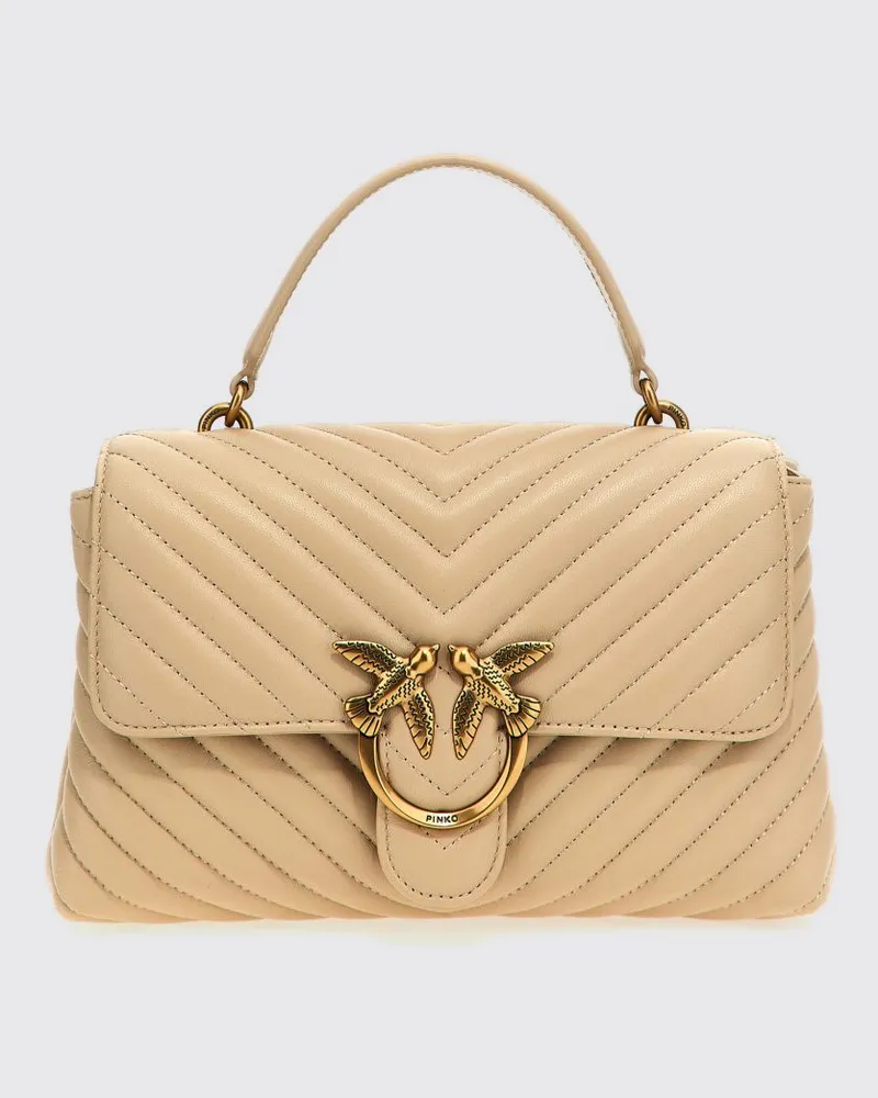 Pinko Handtasche damen Beige