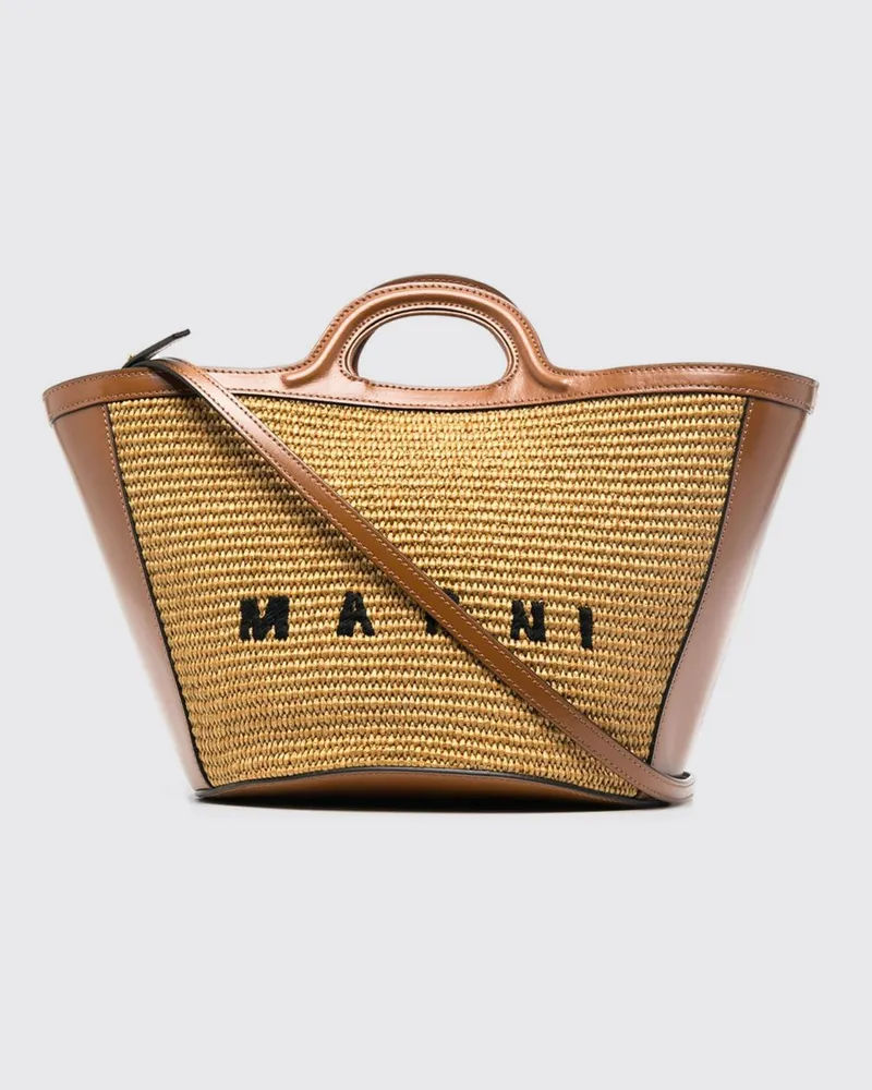 Marni Schultertasche damen Braun