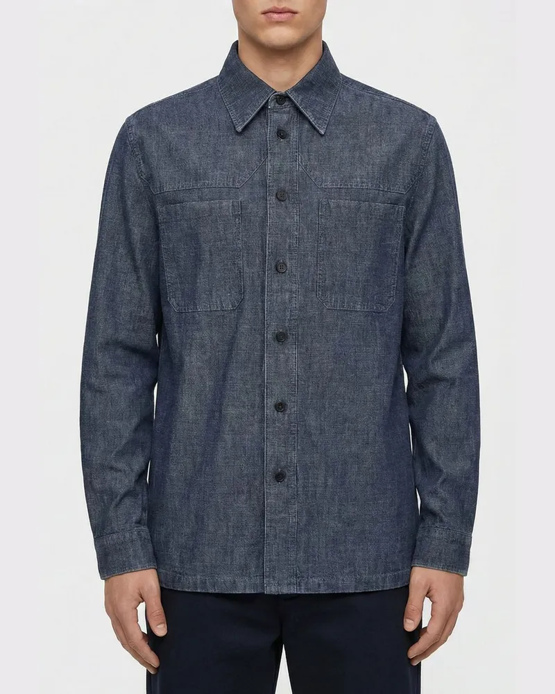 Jil Sander Hemd herren Blau