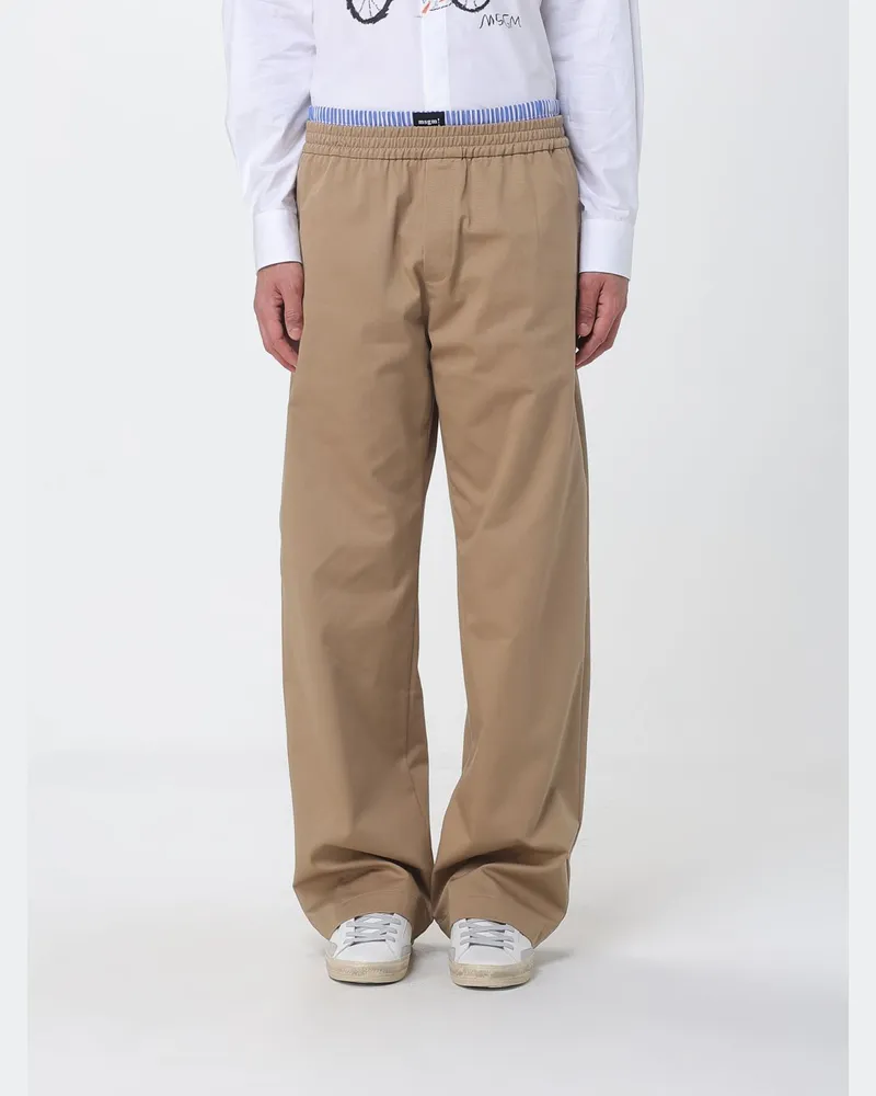 MSGM Hose herren Beige
