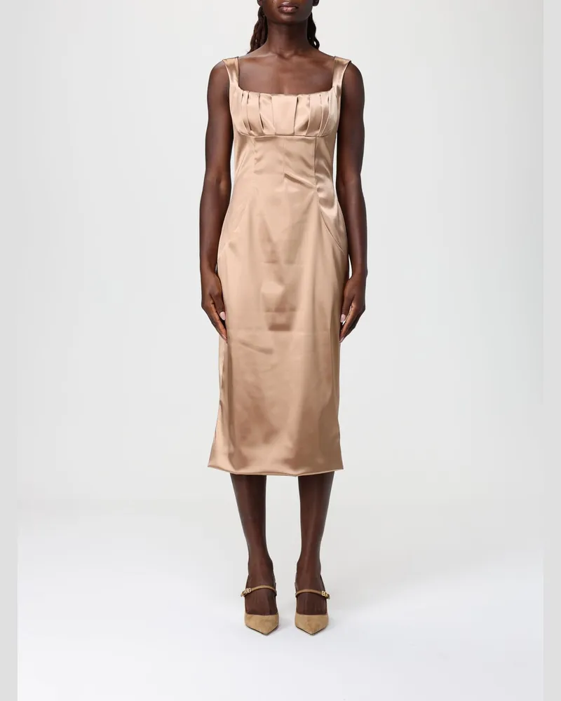 Dolce & Gabbana Kleider damen Dolce & Gabbana Ecru