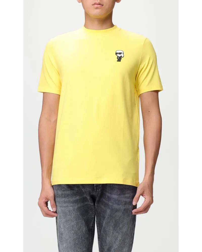 Karl Lagerfeld T-shirt herren Gelb