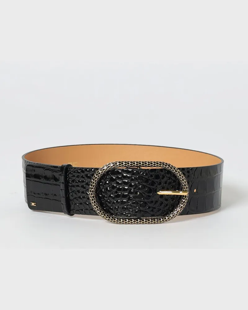 Elisabetta Franchi Grtel damen Schwarz