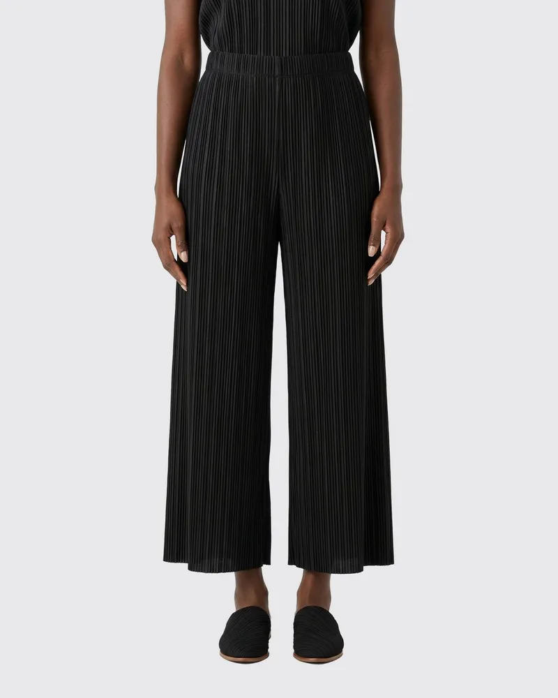 Issey Miyake Hose damen Schwarz