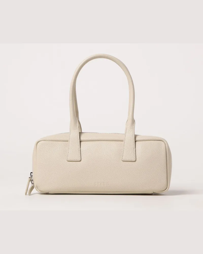 STAUD Schultertasche damen Cream