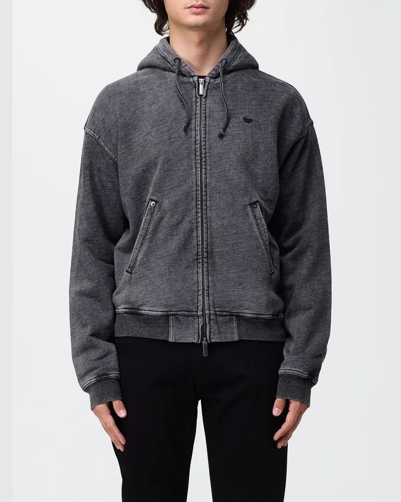 Emporio Armani Sweatshirt herren Grau