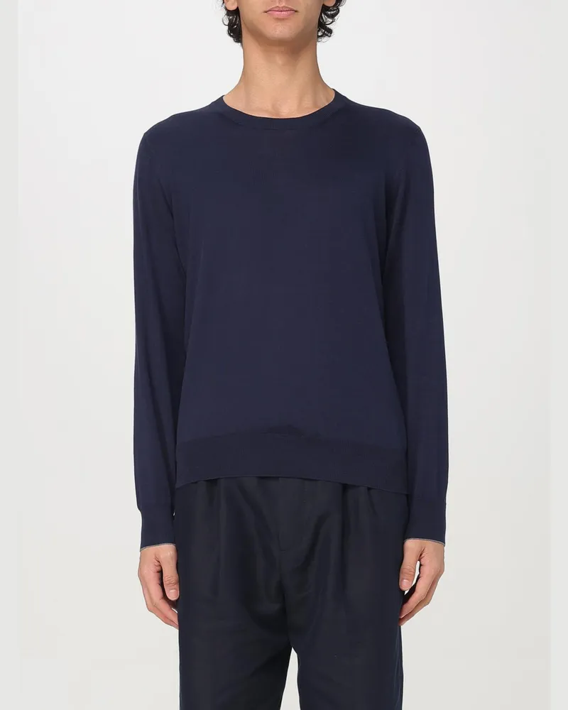 Brunello Cucinelli Strickjacke herren Blau