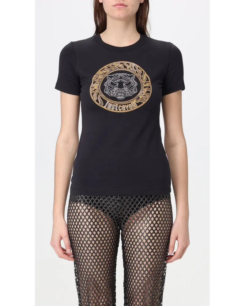 Just Cavalli T-shirt damen Schwarz