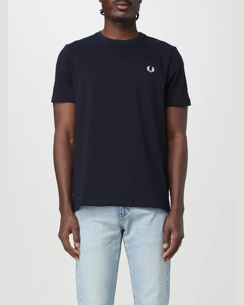 Fred Perry T-shirt herren Blau