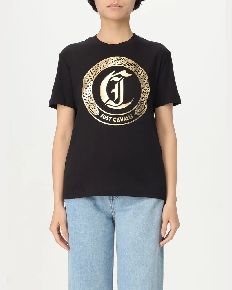 Just Cavalli T-shirt damen Schwarz