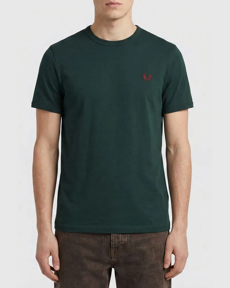 Fred Perry T-shirt herren Grün