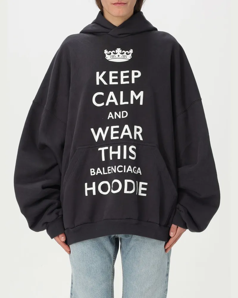 Balenciaga Sweatshirt damen Schwarz