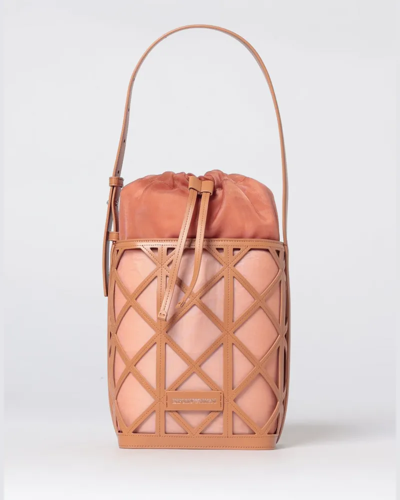 Emporio Armani Schultertasche damen Lachs