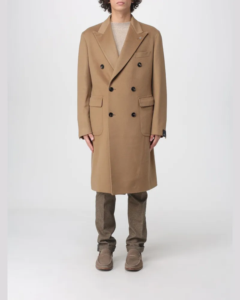 Tagliatore Mantel herren Beige