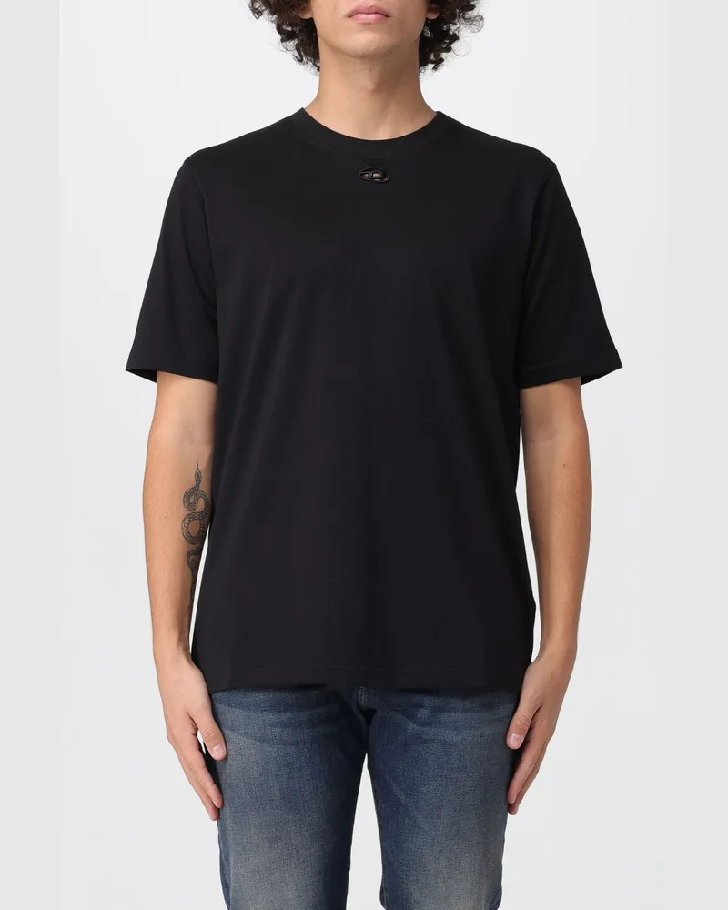 Diesel T-shirt herren Schwarz
