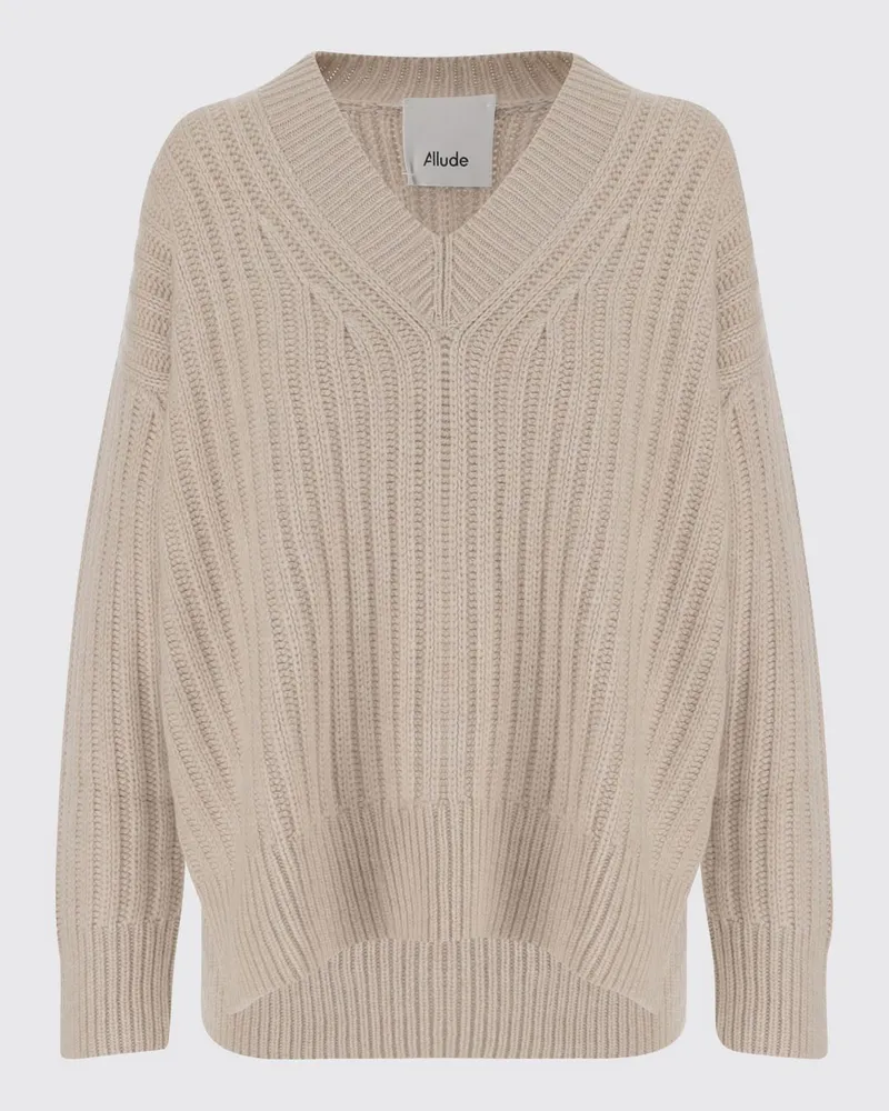 ALLUDE Pullover damen Ivory