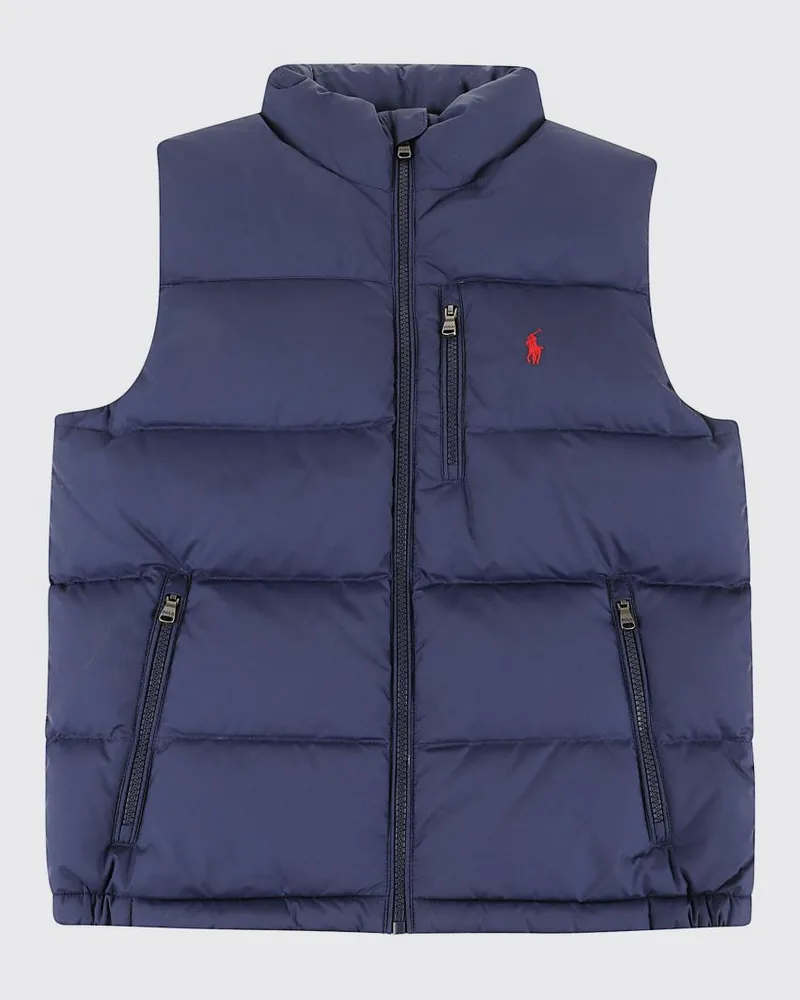 Ralph Lauren Gesteppte Weste für Jungen aus recyceltem Funktionsstoff Blau