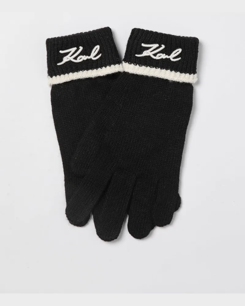 Karl Lagerfeld Handschuhe damen Schwarz