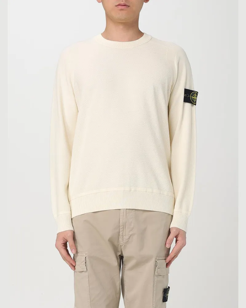 Stone Island Pullover herren Ivory