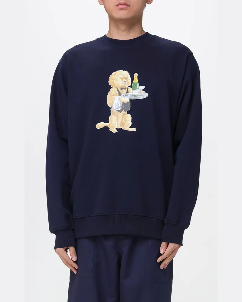 Drôle de Monsieur Sweatshirt herren Blau