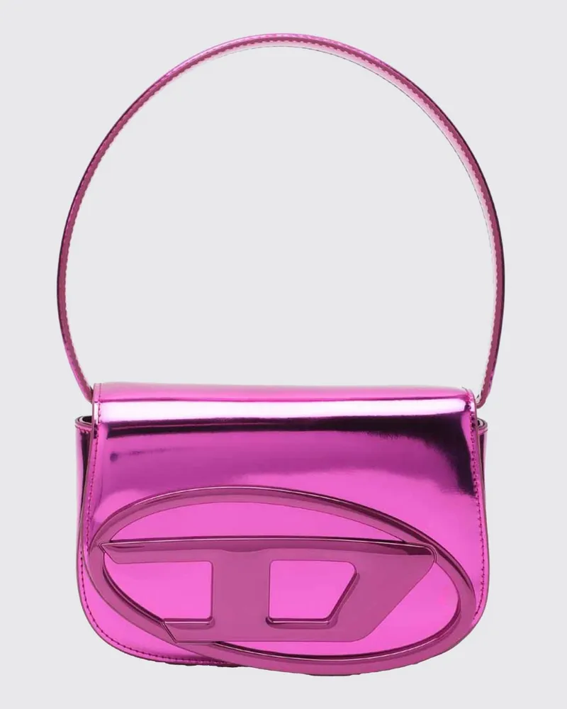 Diesel Schultertasche damen Fuchsia