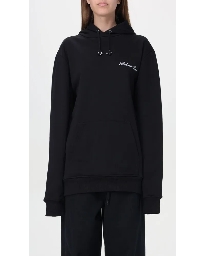 Balmain Sweatshirt Schwarz