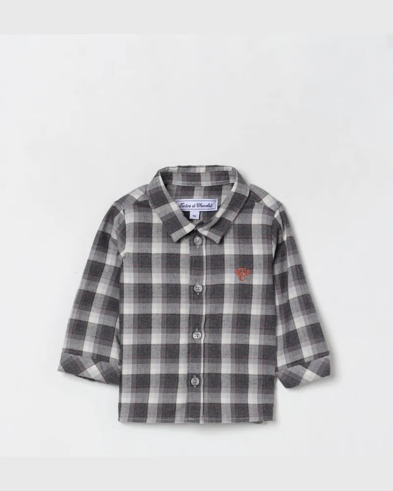 Tartine et Chocolat Hemd kinder Grau