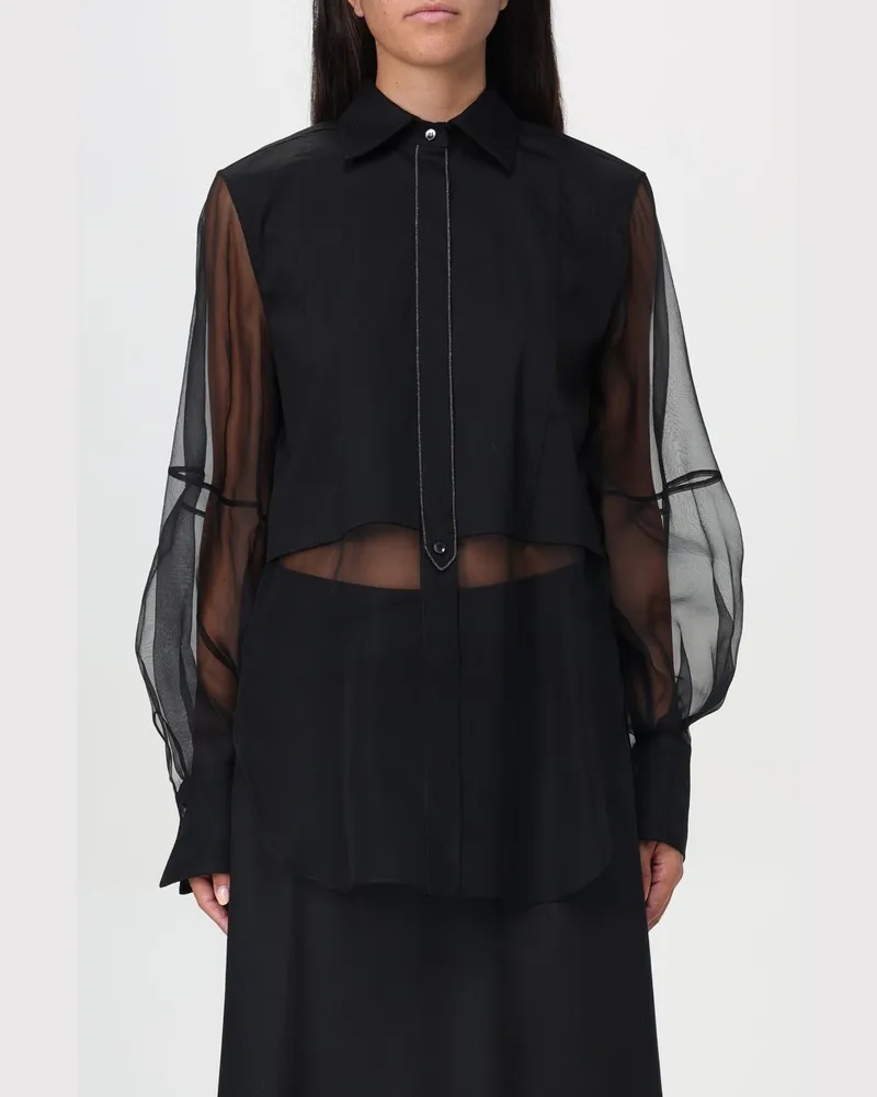 Brunello Cucinelli Hemdbluse damen Schwarz