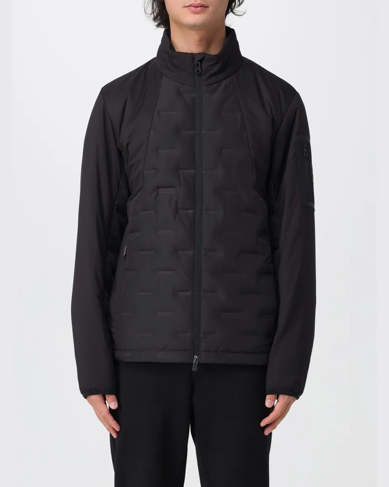 HUGO BOSS Mantel herren Schwarz
