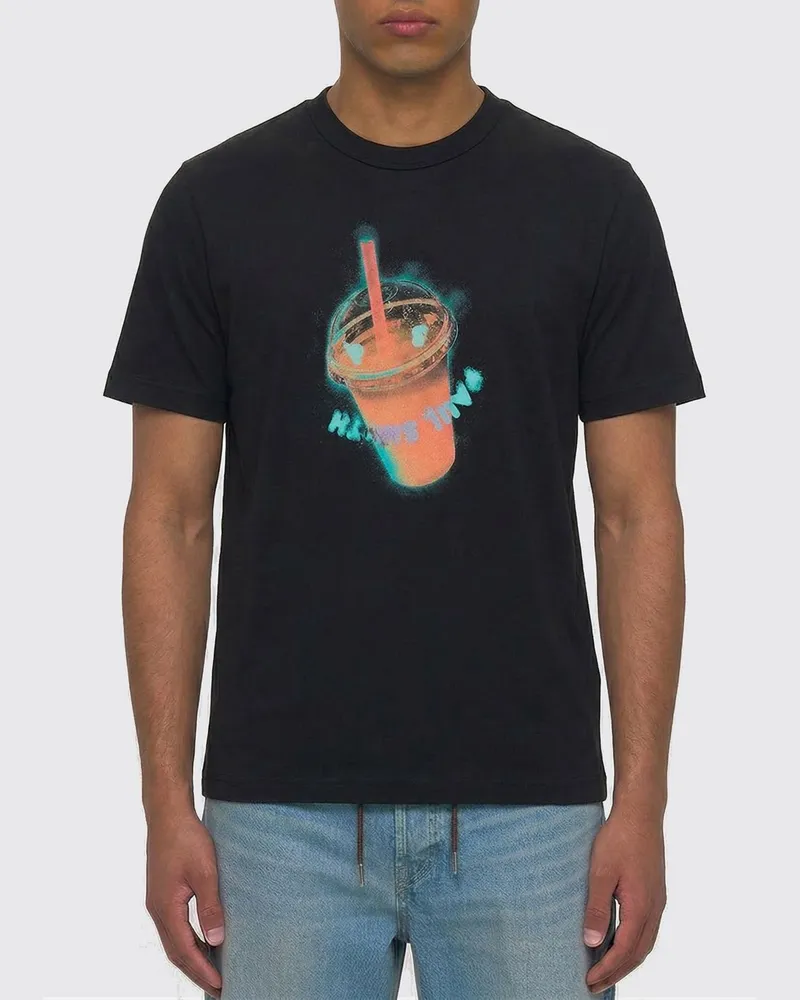 Paul Smith T-shirt herren Schwarz