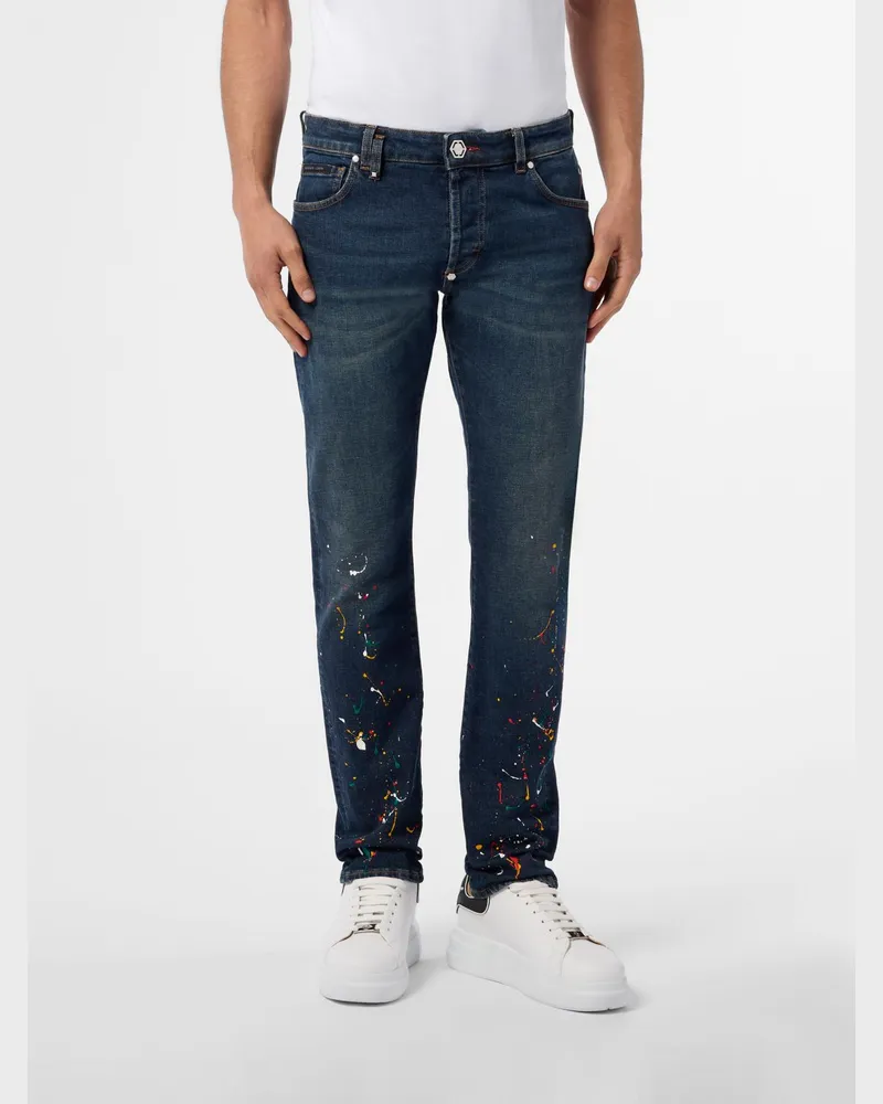 Philipp Plein Jeans herren Blau