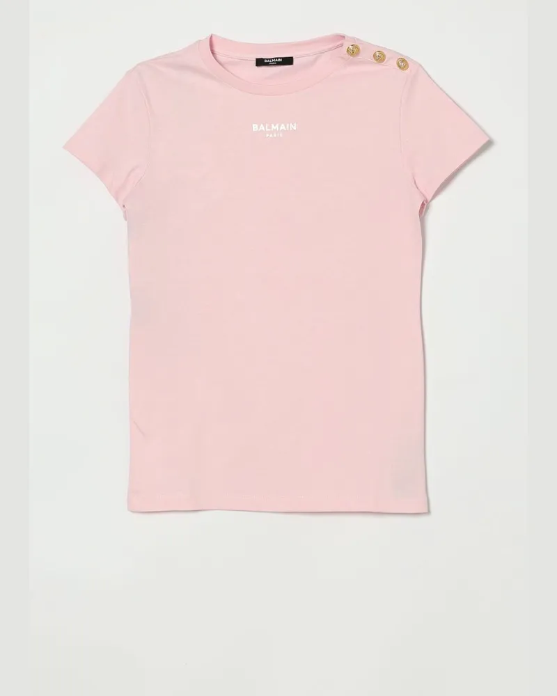 Balmain T-shirt kinder Pink