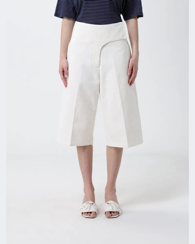 AMI Paris Shorts damen Beige