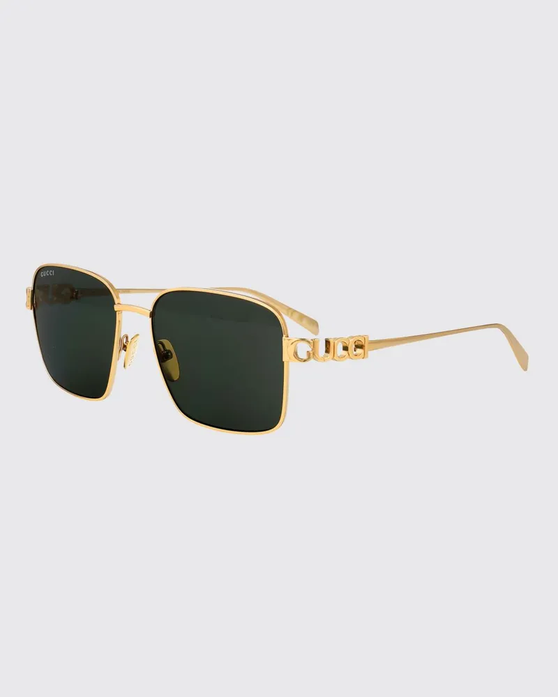 Gucci Sonnenbrille damen Gold