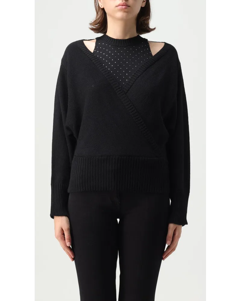 Simona Corsellini Pullover Schwarz