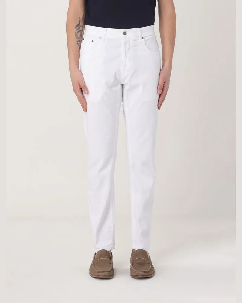 Dondup Hose herren Weiß