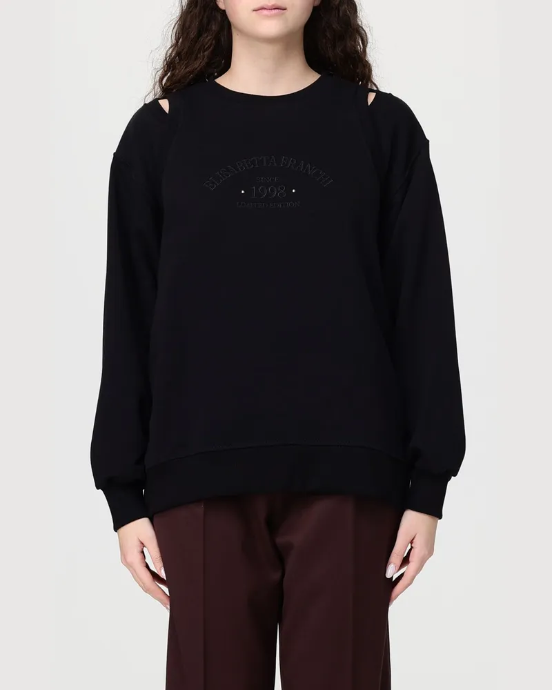 Elisabetta Franchi Pullover damen Schwarz