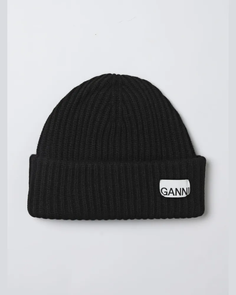 Ganni Hut damen Schwarz