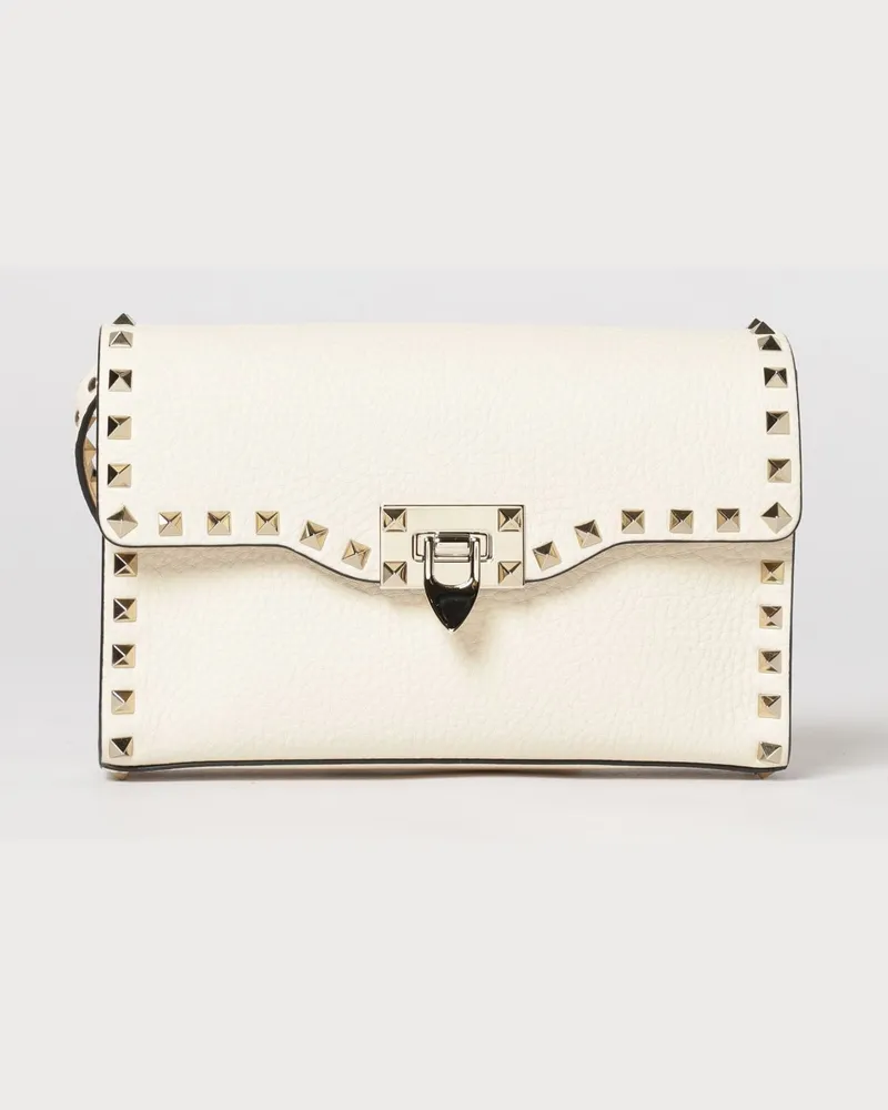 Valentino Garavani Schultertasche damen Ivory