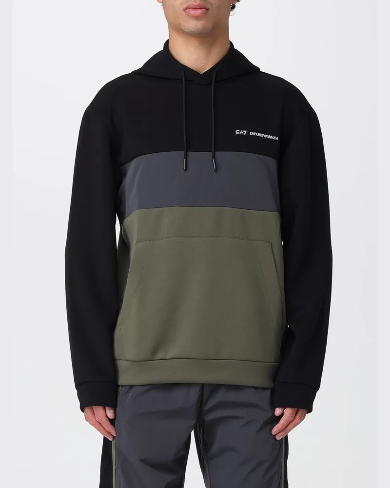 EA7 Sweatshirt herren Grau