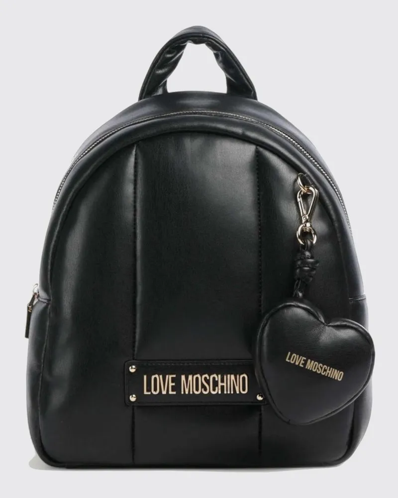 Moschino Rucksack damen Schwarz