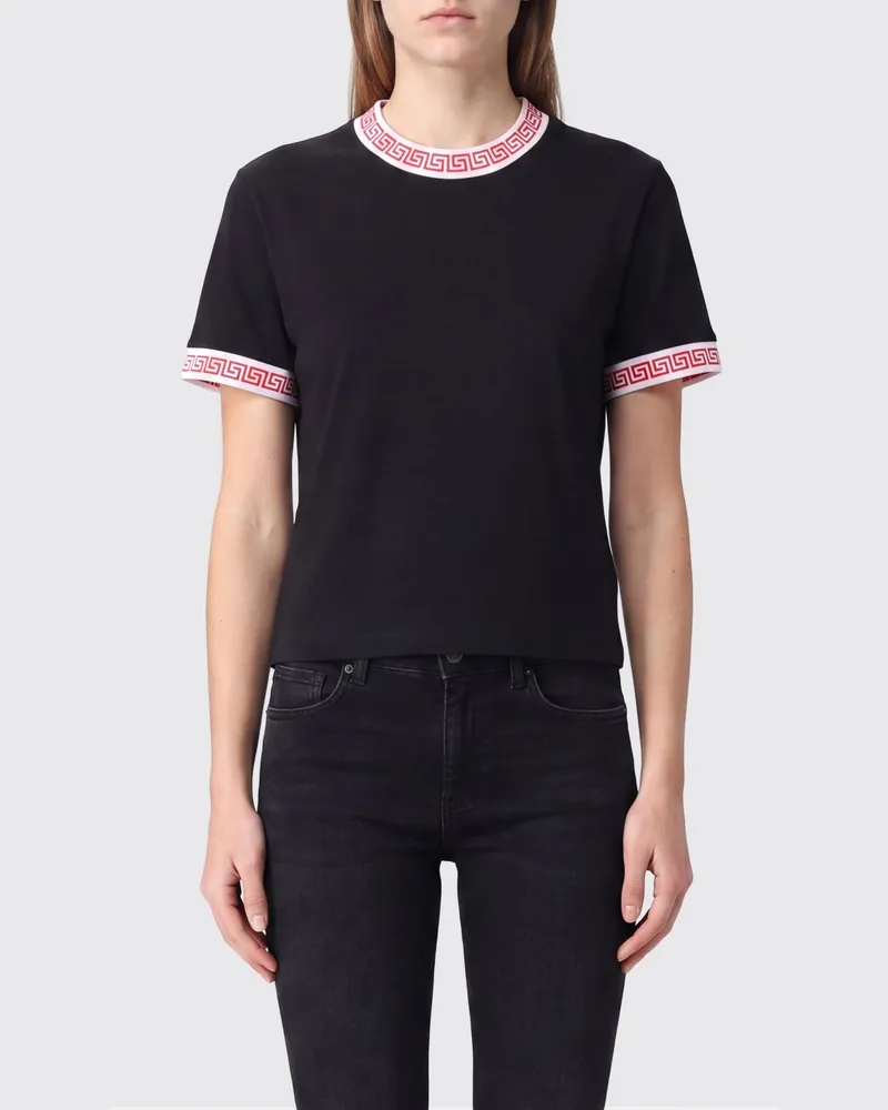 Versace T-shirt damen Schwarz