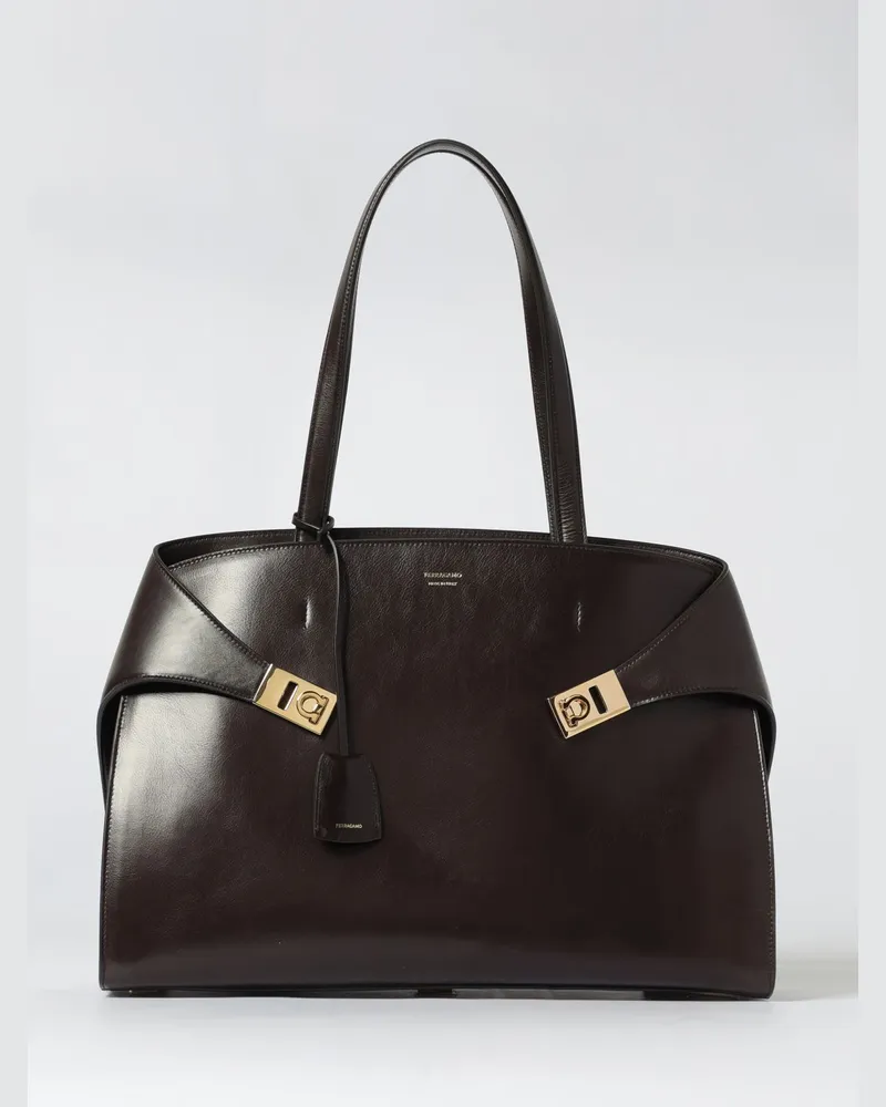Ferragamo Umhngetasche damen Braun